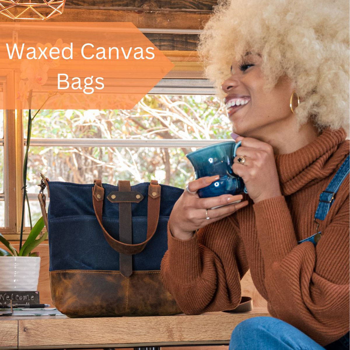 In Blue | Handmade Leather Goods & Waxed Canvas Wares In Blue | Handmade Leather Goods & Waxed Canvas Wares